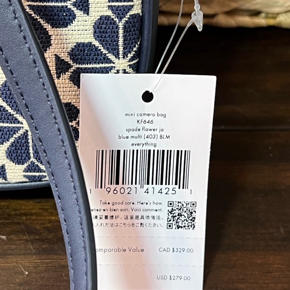 Kate Spade New York Flower Jacquard Crossbody, *HOST PICK* - Picture 6 of 11